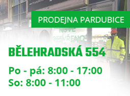 Prodejna Pardubice