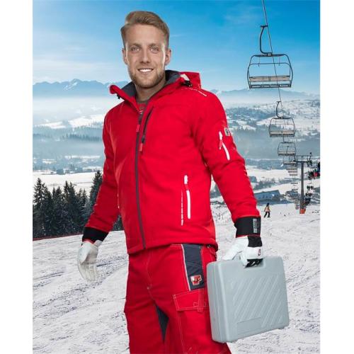 Zimní softshellová bunda ARDON®VISION červená XL