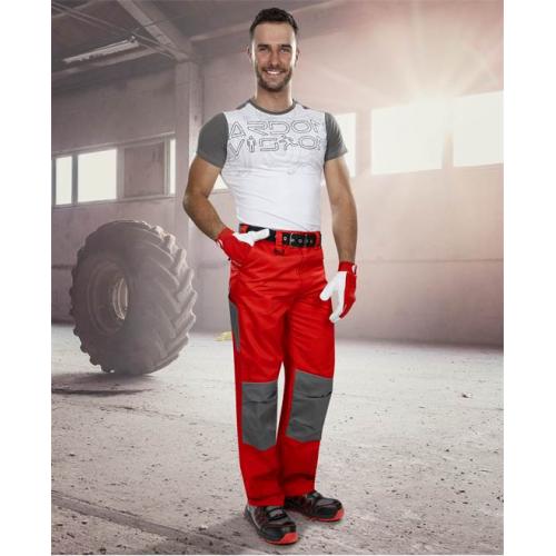 Kalhoty ARDON®2STRONG červeno-šedá 64