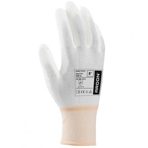 Máčené rukavice ARDON®PURE TOUCH WHITE 06/XS 08