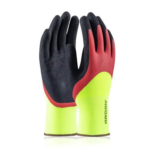 Máčené rukavice ARDON®PETRAX DOUBLE 07/S - s prodejní etiketou 08-SPE