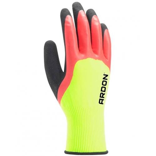 Máčené rukavice ARDON®PETRAX DOUBLE 07/S - s prodejní etiketou 08