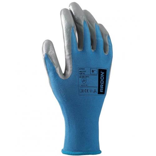Máčené rukavice ARDON®NITRAX 07/S S