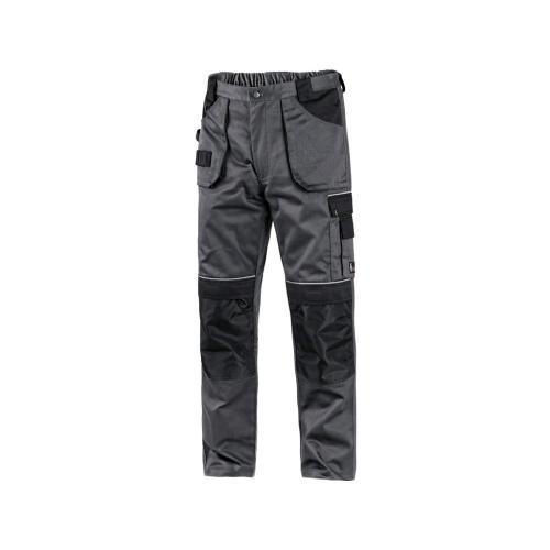 Kalhoty do pasu ORION TEODOR, pánské, šedo-černé