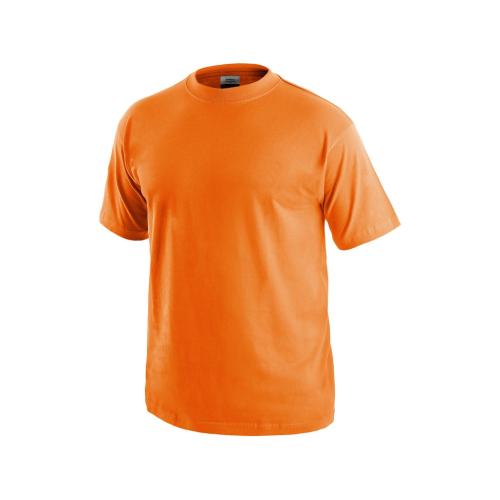 Tričko CXS DANIEL, krátký rukáv, oranžové, vel. S