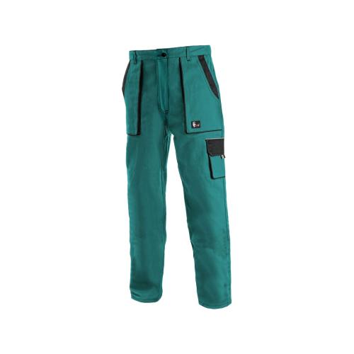 Kalhoty CXS LUXY ELENA, dámské, zeleno-černé, vel. 40