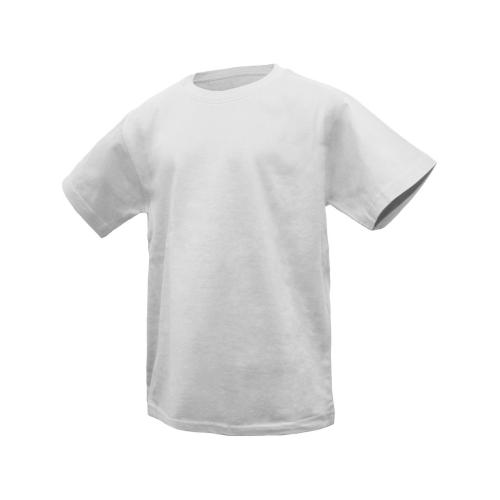 Dětské tričko s krátkým rukávem DENNY, bílé