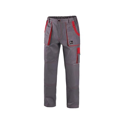 Kalhoty CXS LUXY JOSEF, pánské, šedo-červené, vel. 66