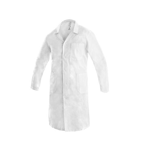 Pánský plášť ADAM, bílý, vel. 60