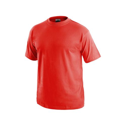 Tričko CXS DANIEL, krátký rukáv, červené, vel. M