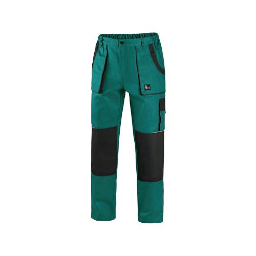 Kalhoty do pasu  LUXY JOSEF, pánské, zeleno-černé