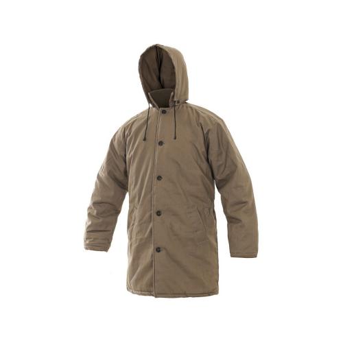 Kabát JUTOS, zimní, khaki, vel. 52-54