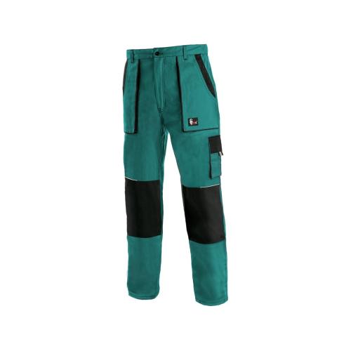 Kalhoty CXS LUXY JOSEF, prodloužené, pánské, zeleno-černé, vel. 50