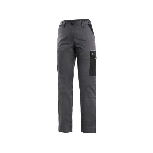 Kalhoty PHOENIX MONETA, dámské, šedo - černé