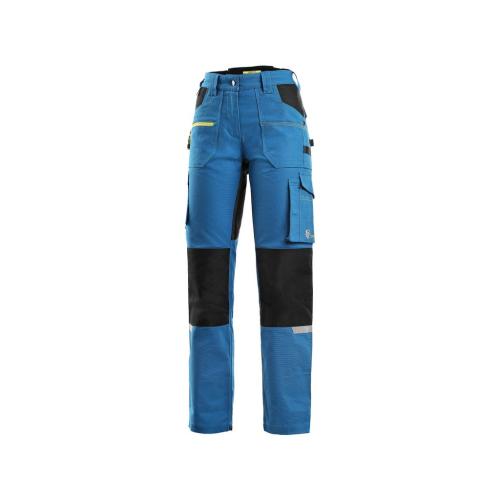 Kalhoty CXS STRETCH, dámské, středně modro - černé, vel. 46