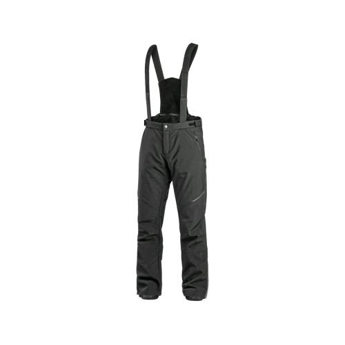 Kalhoty CXS TRENTON, zimní softshell, pánské, černé, vel. 56
