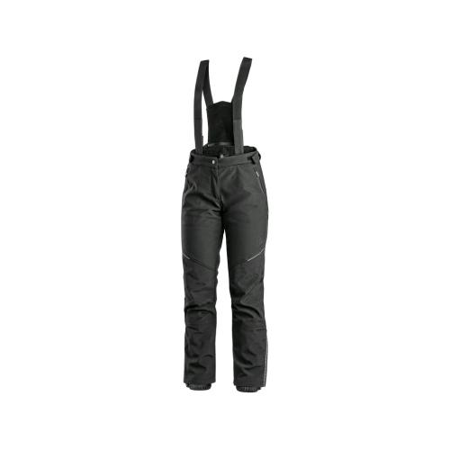 Kalhoty CXS TRENTON, zimní softshell, dámské, černé, vel. 54