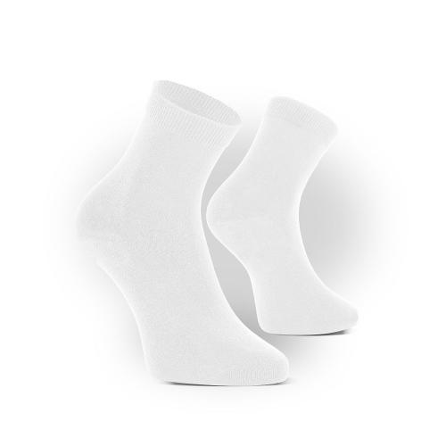 BAMBOO MEDICAL Speciální antibakteriální ponožky bílé Velikost: 43-46