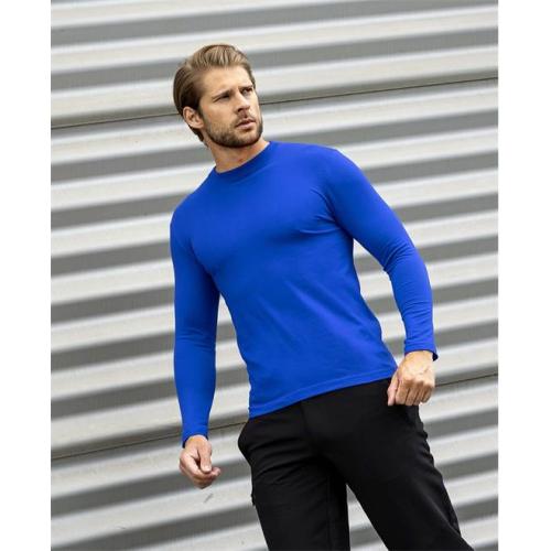 Tričko ARDON®CUBA s dlouhým rukávem modrá XL