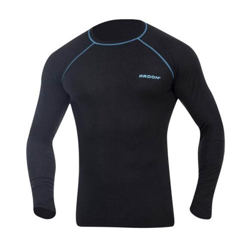 Funkční tričko s dlouhým rukávem ARDON®SPRINGI černo-modrá XL