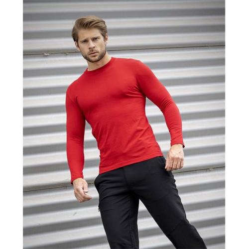 Tričko ARDON®CUBA s dlouhým rukávem červená 3XL