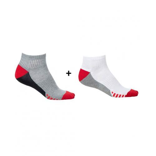 Ponožky ARDON®DUO RED, 2 páry v balení DOPRODEJ 46-48