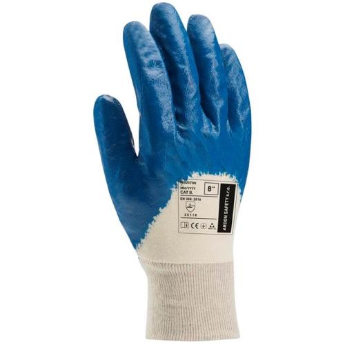 Máčené rukavice ARDONSAFETY/HOUSTON 07/S - modrá 11